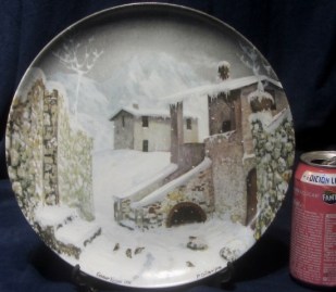 PLATO PORCELANA PUEBLO NIEVE P. DILANIPA 1996 (1)